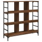 vidaXL Sideboard Braun Eichen-Optik 102x32x103,5 cm Holzwerkstoff vidaXL Sideboard Braun Eichen-Optik 102x32x103,5 cm Holzwerkstoff