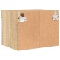 vidaXL Wand-Nachttische mit LED-Leuchten 2 Stk. Sonoma-Eiche vidaXL Wand-Nachttische mit LED-Leuchten 2 Stk. Sonoma-Eiche