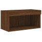 vidaXL TV-Schrank mit LED-Leuchten Braun Eichen-Optik 60x30x30 cm vidaXL TV-Schrank mit LED-Leuchten Braun Eichen-Optik 60x30x30 cm