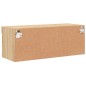 vidaXL TV-Schrank mit LED-Leuchten Sonoma-Eiche 80x30x30 cm vidaXL TV-Schrank mit LED-Leuchten Sonoma-Eiche 80x30x30 cm