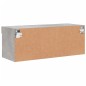 vidaXL TV-Schrank mit LED-Leuchten Betongrau 80x30x30 cm vidaXL TV-Schrank mit LED-Leuchten Betongrau 80x30x30 cm