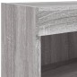 vidaXL TV-Schrank mit LED-Leuchten Grau Sonoma 80x30x30 cm vidaXL TV-Schrank mit LED-Leuchten Grau Sonoma 80x30x30 cm