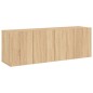 vidaXL TV-Wandschränke 2 Stk. Sonoma-Eiche 60x30x41 cm vidaXL TV-Wandschränke 2 Stk. Sonoma-Eiche 60x30x41 cm