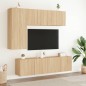 vidaXL TV-Wandschränke 2 Stk. Sonoma-Eiche 60x30x41 cm vidaXL TV-Wandschränke 2 Stk. Sonoma-Eiche 60x30x41 cm