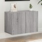 vidaXL TV-Wandschrank Grau Sonoma 60x30x41 cm vidaXL TV-Wandschrank Grau Sonoma 60x30x41 cm