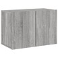 vidaXL TV-Wandschrank Grau Sonoma 60x30x41 cm vidaXL TV-Wandschrank Grau Sonoma 60x30x41 cm
