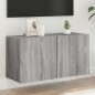 vidaXL TV-Wandschrank Grau Sonoma 80x30x41 cm vidaXL TV-Wandschrank Grau Sonoma 80x30x41 cm