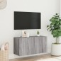 vidaXL TV-Wandschrank Grau Sonoma 80x30x41 cm vidaXL TV-Wandschrank Grau Sonoma 80x30x41 cm