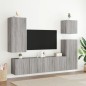 vidaXL TV-Wandschrank Grau Sonoma 80x30x41 cm vidaXL TV-Wandschrank Grau Sonoma 80x30x41 cm