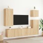 vidaXL TV-Wandschränke 2 Stk. Sonoma-Eiche 80x30x41 cm vidaXL TV-Wandschränke 2 Stk. Sonoma-Eiche 80x30x41 cm