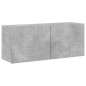 vidaXL TV-Wandschrank Betongrau 100x30x41 cm vidaXL TV-Wandschrank Betongrau 100x30x41 cm