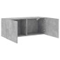 vidaXL TV-Wandschrank Betongrau 100x30x41 cm vidaXL TV-Wandschrank Betongrau 100x30x41 cm