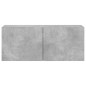 vidaXL TV-Wandschrank Betongrau 100x30x41 cm vidaXL TV-Wandschrank Betongrau 100x30x41 cm