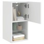 vidaXL TV-Schränke mit LED-Leuchten 2 Stk. Weiß 30,5x30x60 cm vidaXL TV-Schränke mit LED-Leuchten 2 Stk. Weiß 30,5x30x60 cm