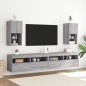 vidaXL TV-Schrank mit LED-Leuchten Grau Sonoma 30,5x30x60 cm vidaXL TV-Schrank mit LED-Leuchten Grau Sonoma 30,5x30x60 cm