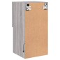 vidaXL TV-Schrank mit LED-Leuchten Grau Sonoma 30,5x30x60 cm vidaXL TV-Schrank mit LED-Leuchten Grau Sonoma 30,5x30x60 cm