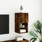 vidaXL TV-Schrank mit LED-Leuchten Räuchereiche 30,5x30x60 cm vidaXL TV-Schrank mit LED-Leuchten Räuchereiche 30,5x30x60 cm