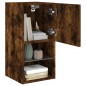 vidaXL TV-Schrank mit LED-Leuchten Räuchereiche 30,5x30x60 cm vidaXL TV-Schrank mit LED-Leuchten Räuchereiche 30,5x30x60 cm