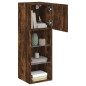 vidaXL TV-Schrank mit LED-Leuchten Räuchereiche 30,5x30x90 cm vidaXL TV-Schrank mit LED-Leuchten Räuchereiche 30,5x30x90 cm