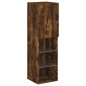 vidaXL TV-Schrank mit LED-Leuchten Räuchereiche 30,5x30x102 cm vidaXL TV-Schrank mit LED-Leuchten Räuchereiche 30,5x30x102 cm