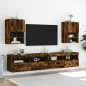 vidaXL TV-Schrank mit LED-Leuchten Räuchereiche 40,5x30x60 cm vidaXL TV-Schrank mit LED-Leuchten Räuchereiche 40,5x30x60 cm