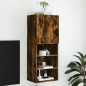 vidaXL TV-Schrank mit LED-Leuchten Räuchereiche 40,5x30x102 cm vidaXL TV-Schrank mit LED-Leuchten Räuchereiche 40,5x30x102 cm