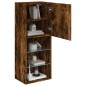 vidaXL TV-Schrank mit LED-Leuchten Räuchereiche 40,5x30x102 cm vidaXL TV-Schrank mit LED-Leuchten Räuchereiche 40,5x30x102 cm