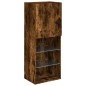 vidaXL TV-Schrank mit LED-Leuchten Räuchereiche 40,5x30x102 cm vidaXL TV-Schrank mit LED-Leuchten Räuchereiche 40,5x30x102 cm