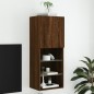 vidaXL TV-Schrank mit LED-Leuchten Braun Eichen-Optik 40,5x30x102 cm vidaXL TV-Schrank mit LED-Leuchten Braun Eichen-Optik 40,5x30x102 cm