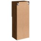 vidaXL TV-Schrank mit LED-Leuchten Braun Eichen-Optik 40,5x30x102 cm vidaXL TV-Schrank mit LED-Leuchten Braun Eichen-Optik 40,5x30x102 cm