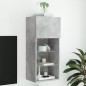 vidaXL TV-Schrank mit LED-Leuchten Betongrau 40,5x30x90 cm vidaXL TV-Schrank mit LED-Leuchten Betongrau 40,5x30x90 cm