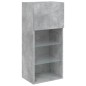 vidaXL TV-Schrank mit LED-Leuchten Betongrau 40,5x30x90 cm vidaXL TV-Schrank mit LED-Leuchten Betongrau 40,5x30x90 cm