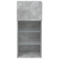 vidaXL TV-Schrank mit LED-Leuchten Betongrau 40,5x30x90 cm vidaXL TV-Schrank mit LED-Leuchten Betongrau 40,5x30x90 cm