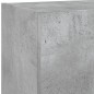 vidaXL TV-Schrank mit LED-Leuchten Betongrau 40,5x30x90 cm vidaXL TV-Schrank mit LED-Leuchten Betongrau 40,5x30x90 cm