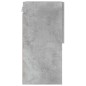 vidaXL TV-Schrank mit LED-Leuchten Betongrau 40,5x30x60 cm vidaXL TV-Schrank mit LED-Leuchten Betongrau 40,5x30x60 cm