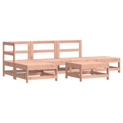 vidaXL 6-tlg. Garten-Lounge-Set Massivholz Douglasie