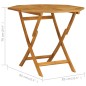 vidaXL 5-tlg. Garten-Essgruppe Massivholz Teak vidaXL 5-tlg. Garten-Essgruppe Massivholz Teak