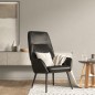 vidaXL Relaxsessel Glänzend Schwarz Kunstleder vidaXL Relaxsessel Glänzend Schwarz Kunstleder