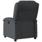 vidaXL Massagesessel Schwarz Echtleder vidaXL Massagesessel Schwarz Echtleder