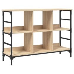vidaXL Sideboard Sonoma-Eiche 102x32x73,5 cm Holzwerkstoff