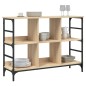 vidaXL Sideboard Sonoma-Eiche 102x32x73,5 cm Holzwerkstoff vidaXL Sideboard Sonoma-Eiche 102x32x73,5 cm Holzwerkstoff