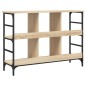 vidaXL Sideboard Sonoma-Eiche 102x32x73,5 cm Holzwerkstoff vidaXL Sideboard Sonoma-Eiche 102x32x73,5 cm Holzwerkstoff