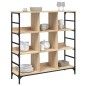 vidaXL Sideboard Sonoma-Eiche 102x32x103,5 cm Holzwerkstoff vidaXL Sideboard Sonoma-Eiche 102x32x103,5 cm Holzwerkstoff