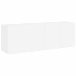 vidaXL TV-Wandschränke 2 Stk. Weiß 60x30x41 cm