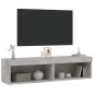 vidaXL TV-Schränke mit LED-Leuchten 2 Stk. Betongrau 60x30x30 cm vidaXL TV-Schränke mit LED-Leuchten 2 Stk. Betongrau 60x30x30 cm
