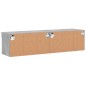 vidaXL TV-Schränke mit LED-Leuchten 2 Stk. Betongrau 60x30x30 cm vidaXL TV-Schränke mit LED-Leuchten 2 Stk. Betongrau 60x30x30 cm