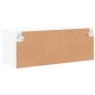 vidaXL TV-Schrank mit LED-Leuchten Weiß 80x30x30 cm vidaXL TV-Schrank mit LED-Leuchten Weiß 80x30x30 cm