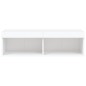 vidaXL TV-Schrank mit LED-Leuchten Weiß 100x30x30 cm vidaXL TV-Schrank mit LED-Leuchten Weiß 100x30x30 cm