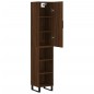 Highboard Braun Eichen-Optik 34,5x34x180 cm Holzwerkstoff Highboard Braun Eichen-Optik 34,5x34x180 cm Holzwerkstoff