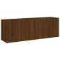 vidaXL TV-Wandschränke 2 Stk. Braun Eichen-Optik 60x30x41 cm vidaXL TV-Wandschränke 2 Stk. Braun Eichen-Optik 60x30x41 cm